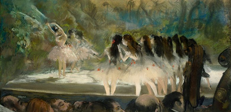 Edgar Degas - Ballet en la Ópera de París