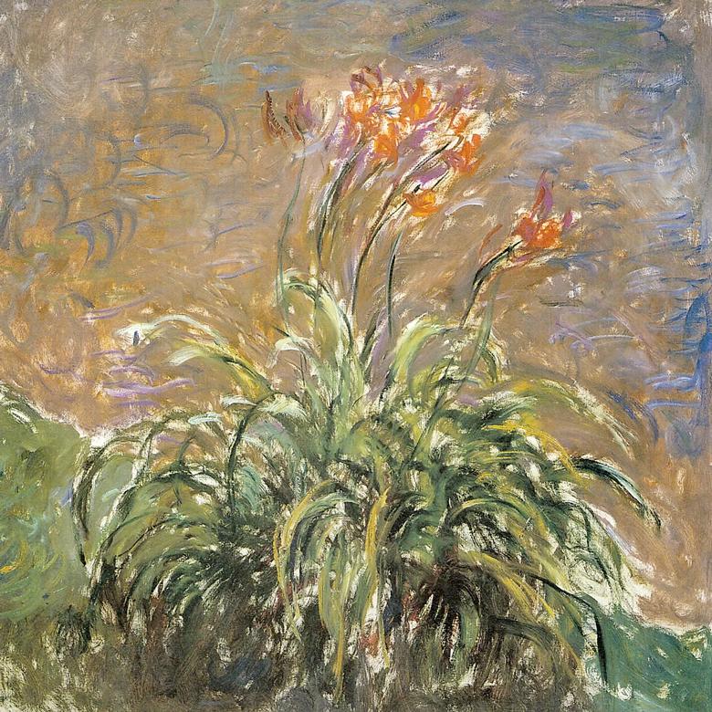 Claude Monet, cuadro hemerocallis