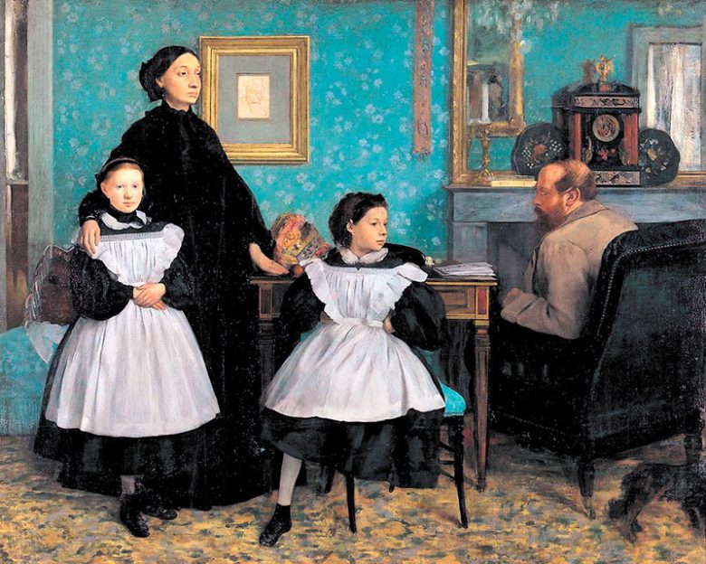 Edgar Degas - la familia Bellelli