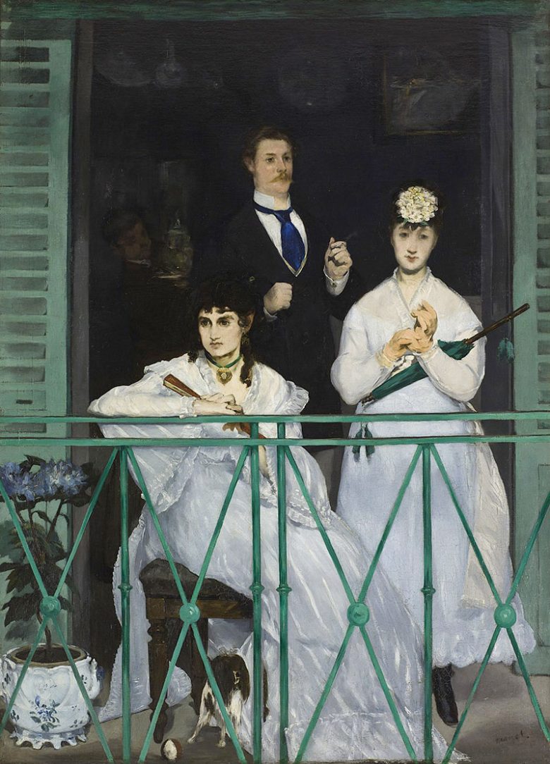 Édouard Manet - el balcón