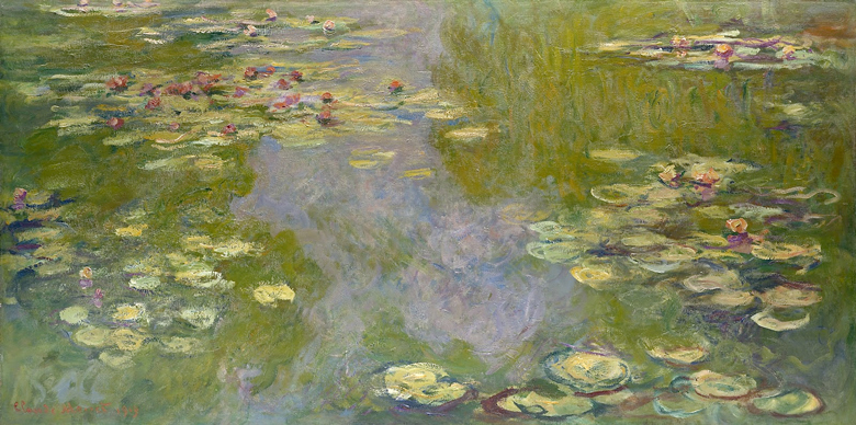 Monet artwork: ninfeas