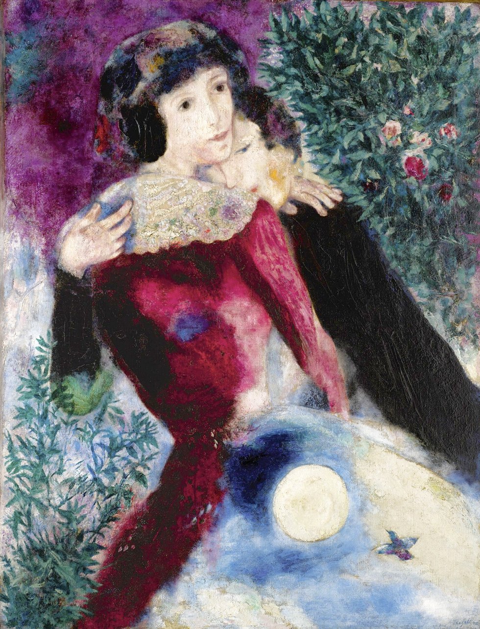 Marc Chagall The lovers