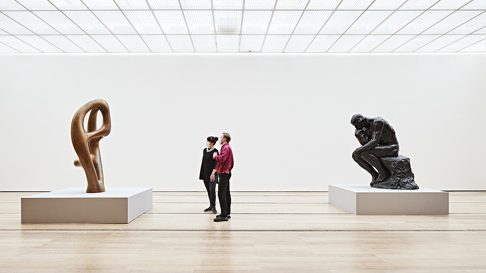 Rodin and Arp