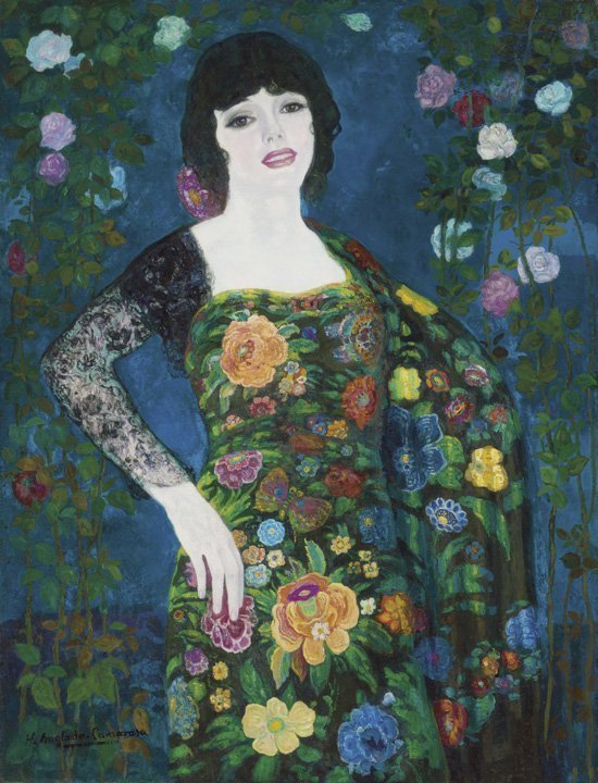 Anglada Camarasa la maja del guadalquivir