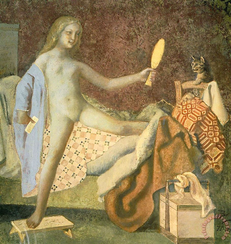 11 balthus the cat in the mirror 1937
