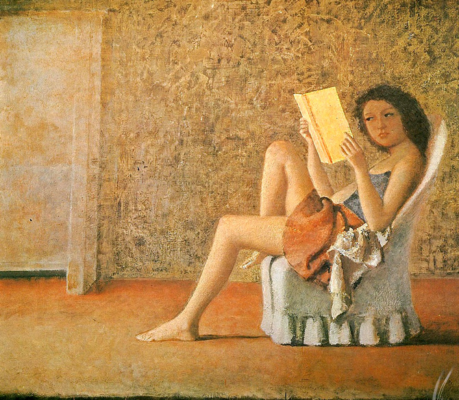 2 balthus katia reading 1974