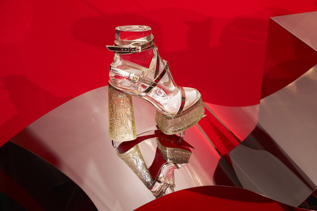 Greekaba collection by Christian Louboutin and Konstantin Kakanias.