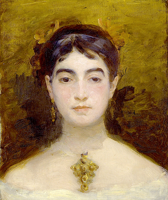 Self-portrait of Marie Bracquemond