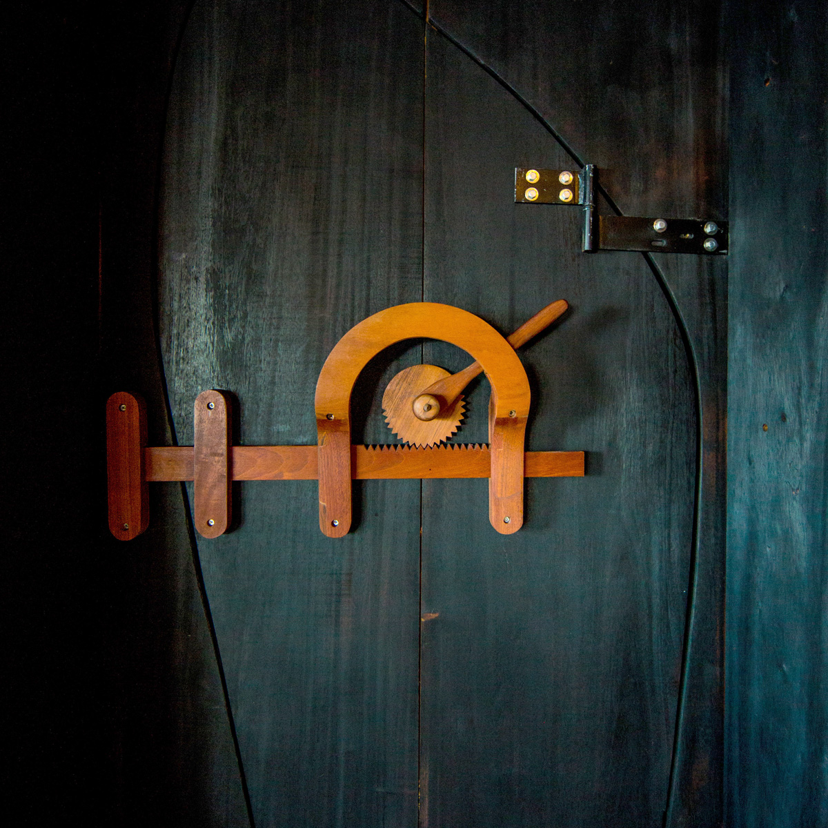 Entrance of La Puerta Restaurant, "the door"