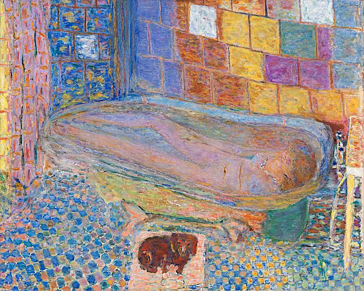 Post-Impressionism BONNARD Nude in bathtub
