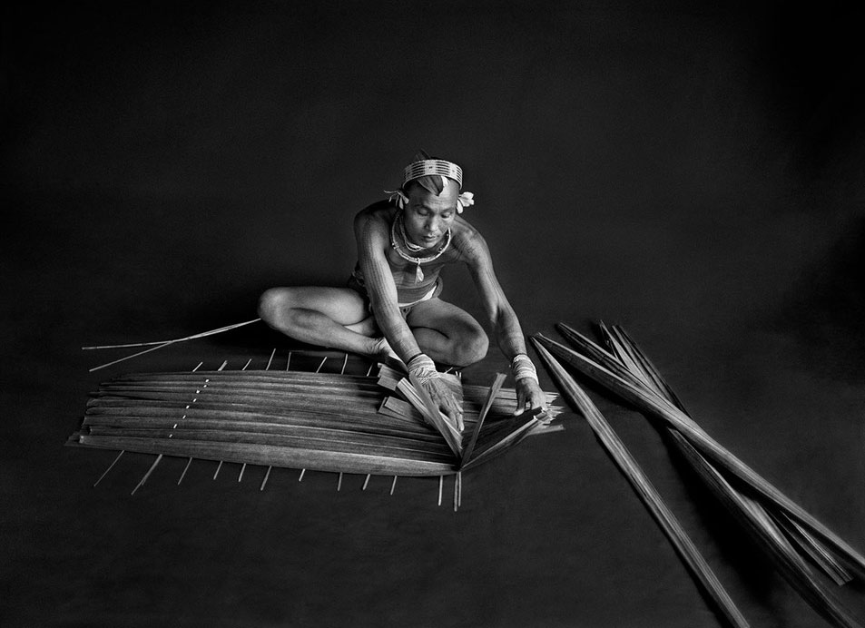 Sebastiao Salgado & Leader Mentawai clan Siberut Island @ Sumatra Indonesia 2008