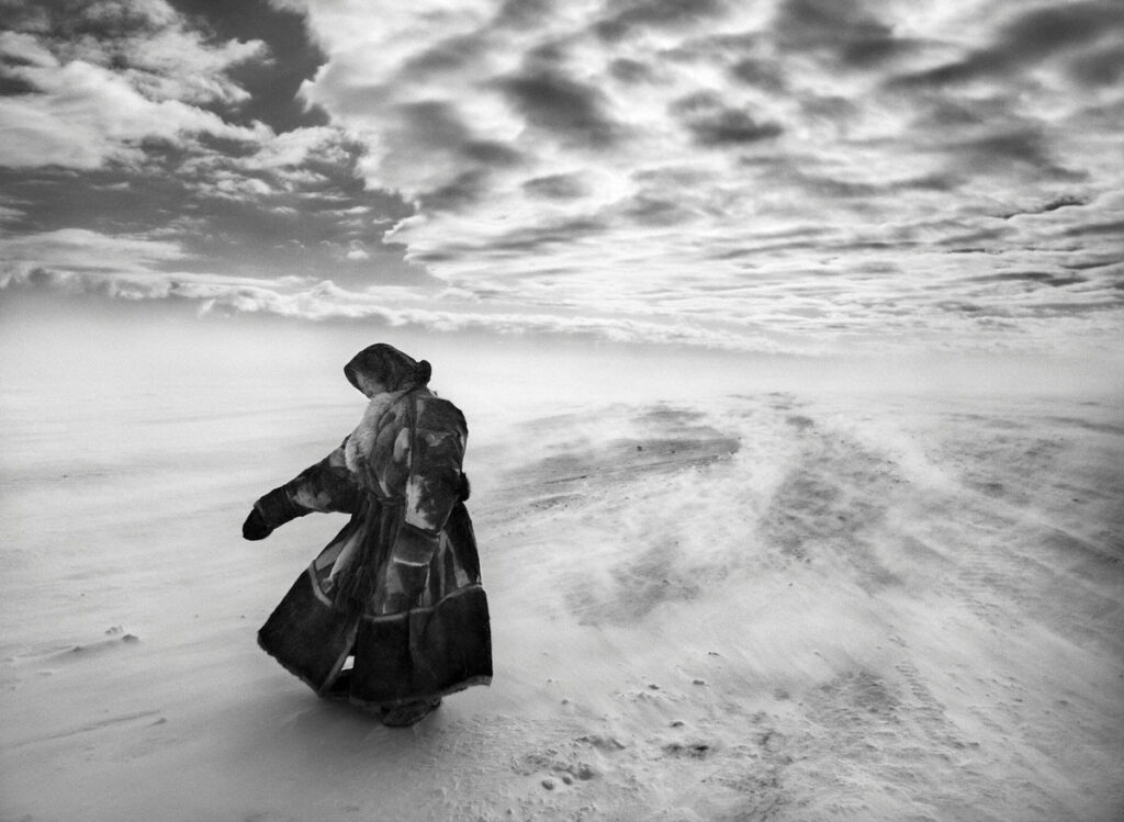 Sebastiao Salgado & Woman @ Siberia