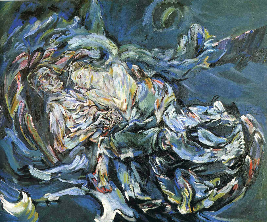 Modernist artwork by Oskar Kokoschka