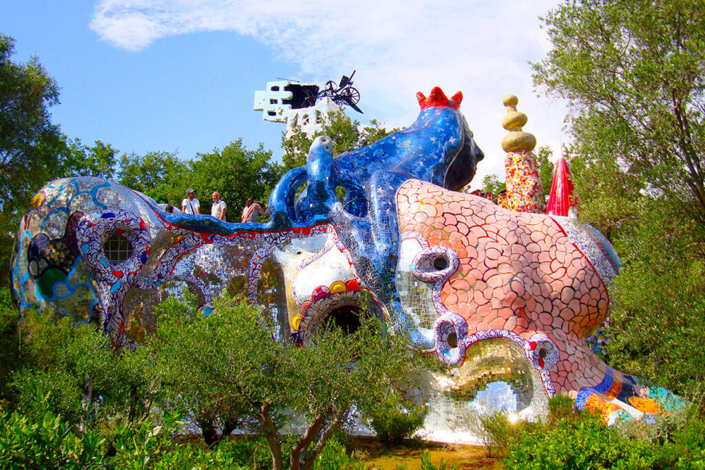 Niki De Saint Phalle Tuscany The Tarot Garden outdoormuseum