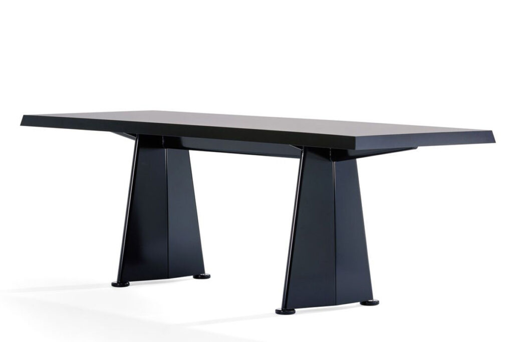 Trapeze table by Jean Prouvé for Vitra
