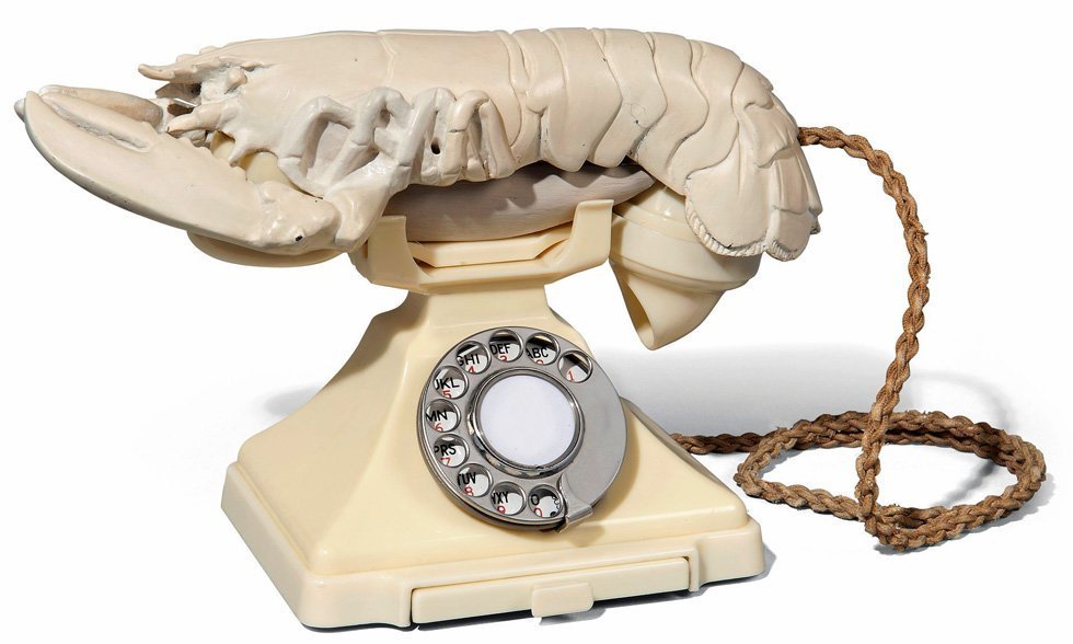Teléfono Lobster de Dalí