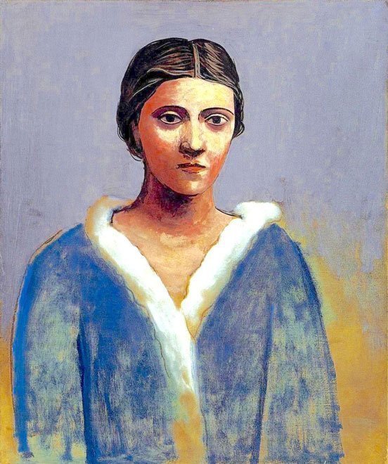 Love Story in Paintings: Pablo Picasso and Olga Khoklova