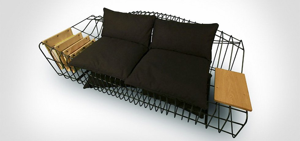 Sule Koc Black Dimond sofa