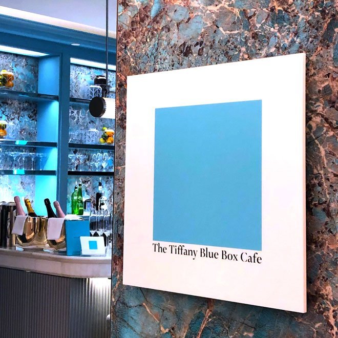 The Tiffany Blue Box Cafe  Breakfast at Tiffany's Harrods UK