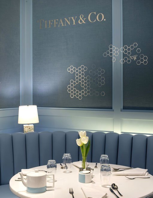 The Blue Box Cafe at the newly revamped Tiffany & Co. flagship store i, NYC Cafe