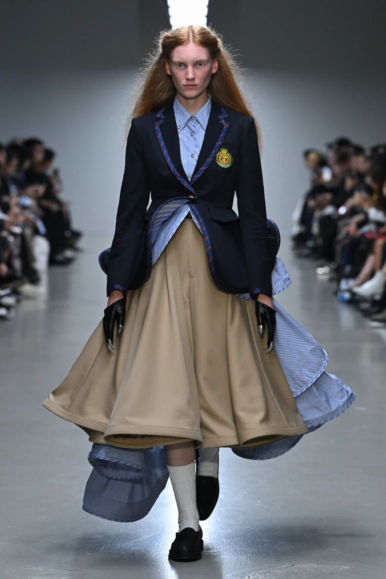 anrealage ss 2026 paris fashion week look 1