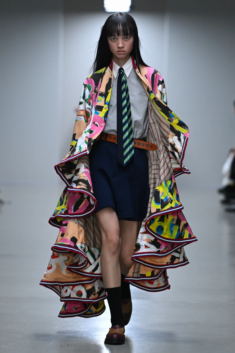 anrealage ss 2026 paris fashion week look 7