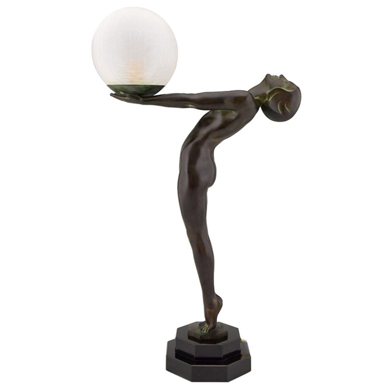 Art Deco Lamp Sculpture