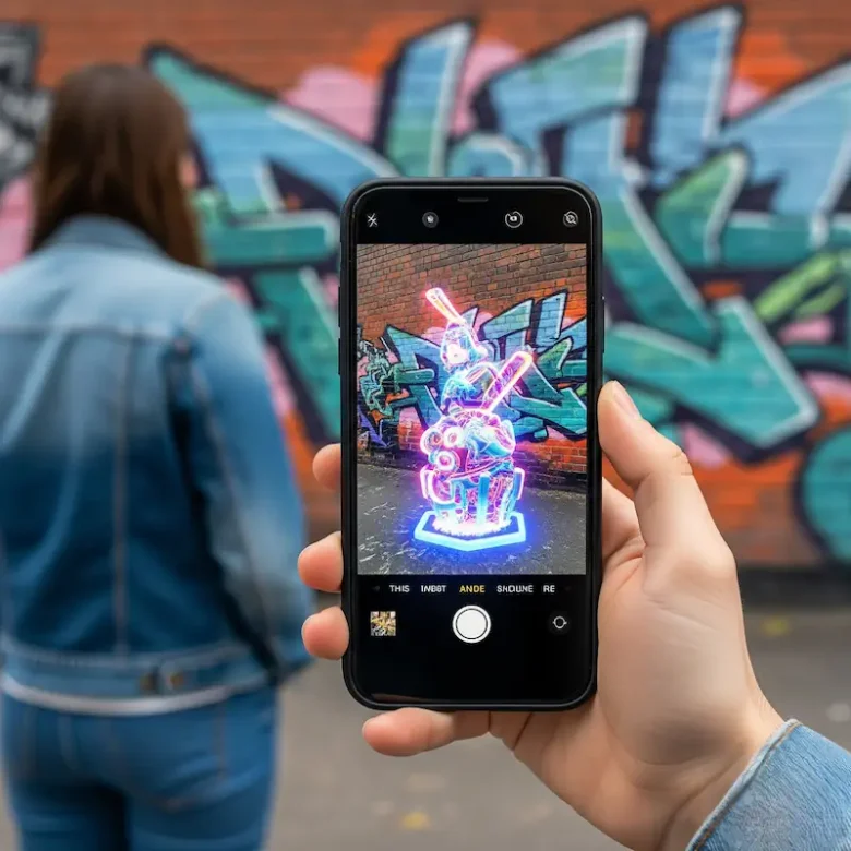arte urbano y realidad aumentada