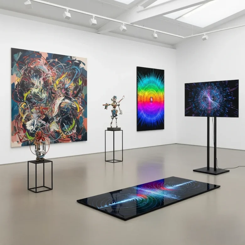 artistas contemporáneos de diversos medios