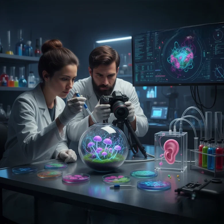 bio art lab collaboration