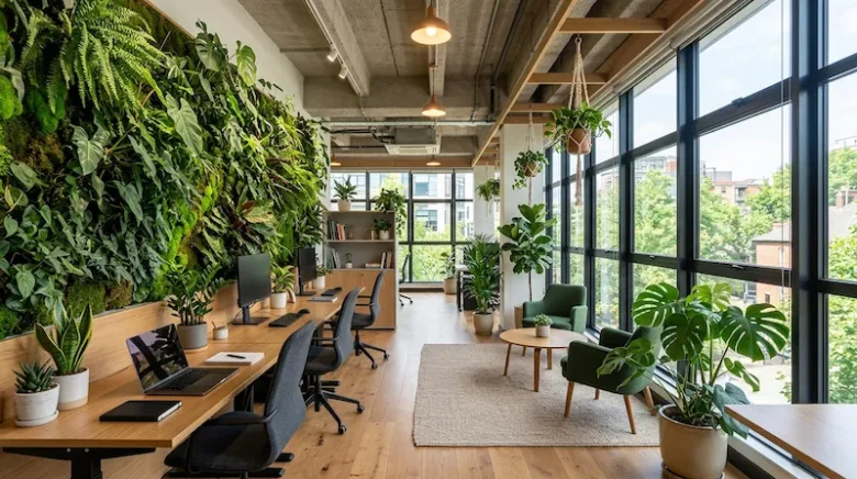biophilic workplace biophilic office
