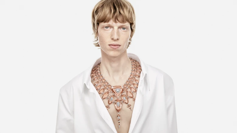boucheron necklace morganite