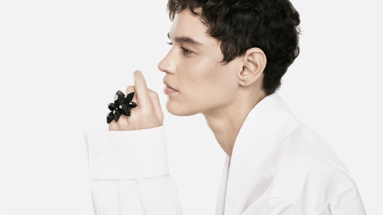 boucheron ring onyx