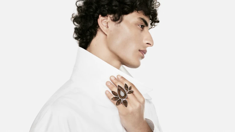 boucheron ring quartz fume