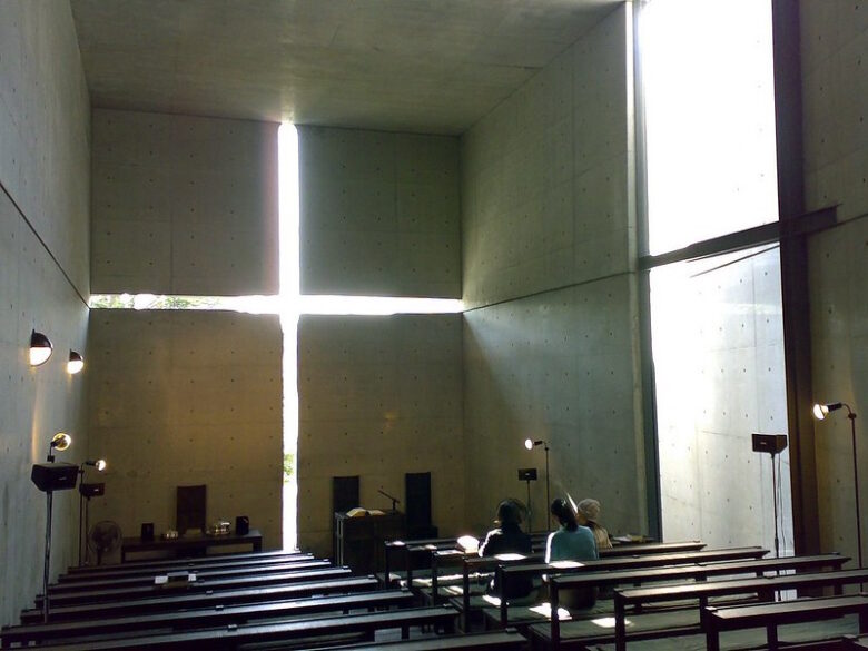 church of the light by tadao ando.