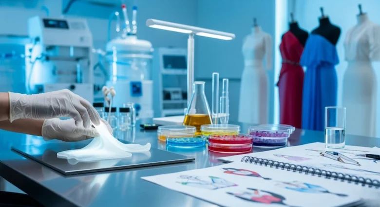 Cultivando moda desde el laboratorio.
