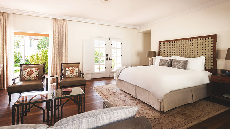 Hotel El Encanto  bungalow garden bedroom