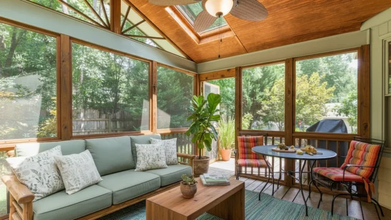 Diseño de interiores ético con madera