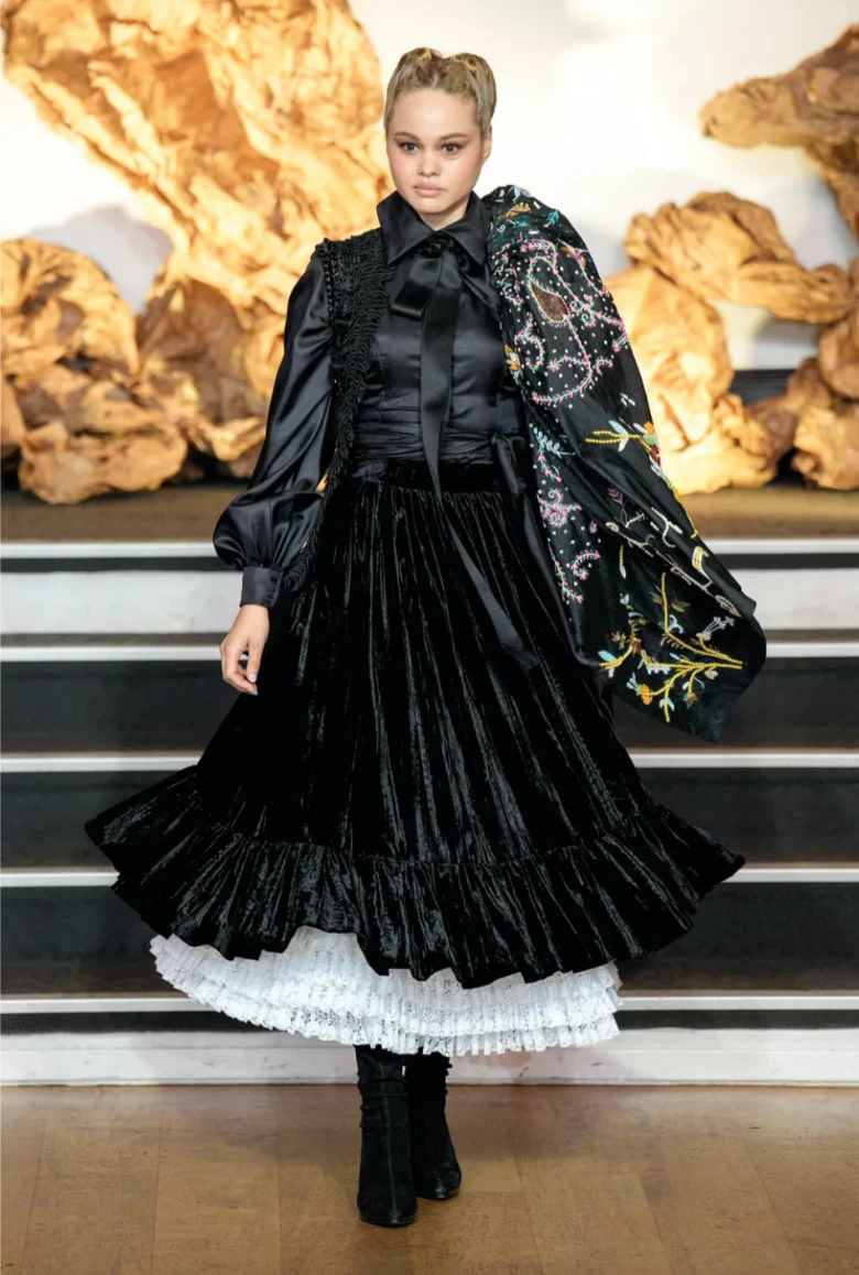 franck sorbier haute couture paris fall winter 2025-2026 eldorado look 9