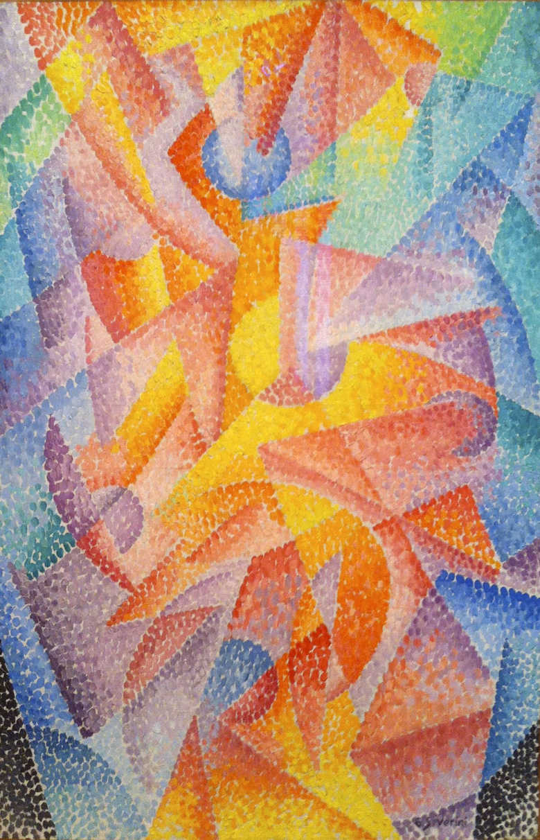 futurismo gino severini expansion of light