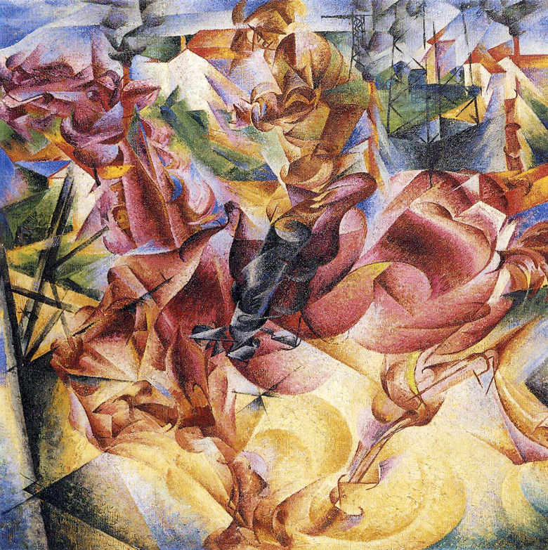 futurismo umberto boccioni elasticity