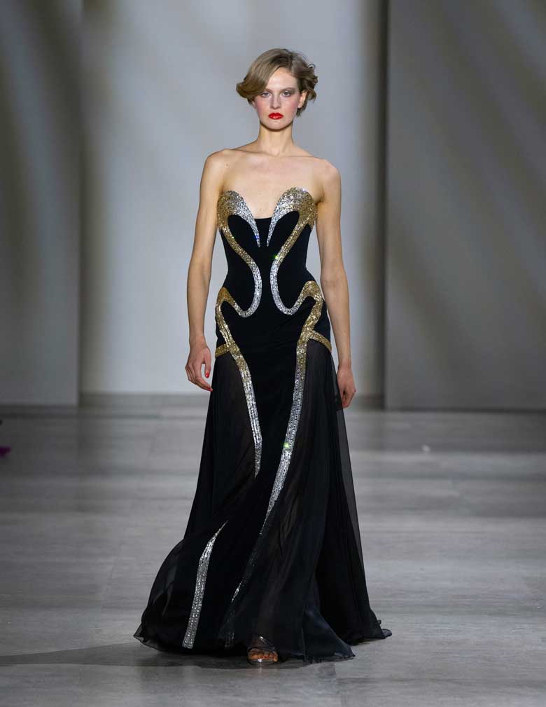 georges chakra couture ss25 paris look 43