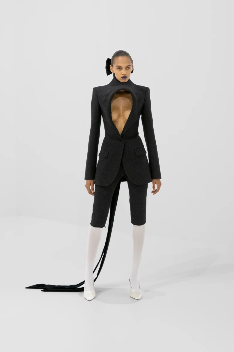 jean paul gaultier hc fw26 look 2