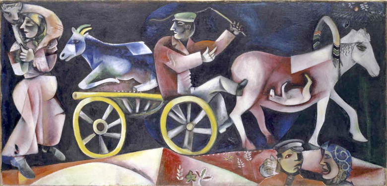 marc chagall carruaje