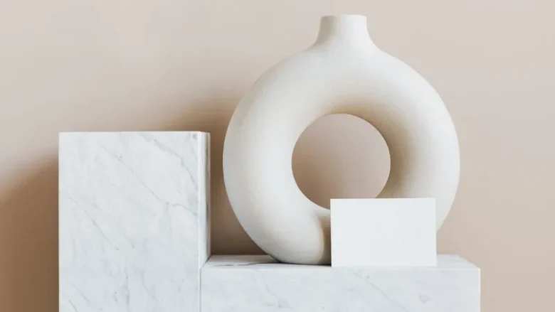 materiality in modern sculptural decor