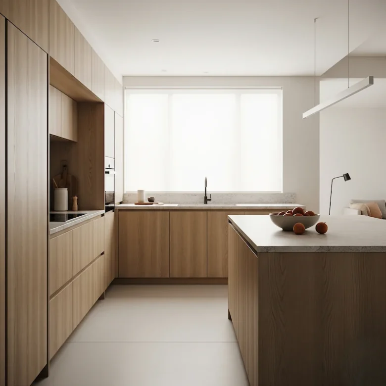 minimalist kitchen design for slow living