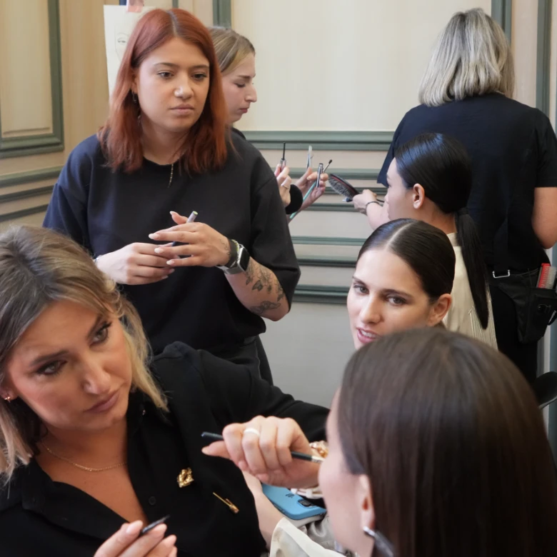 tony ward haute couture fall-winter 2025-2026 backstage look 3