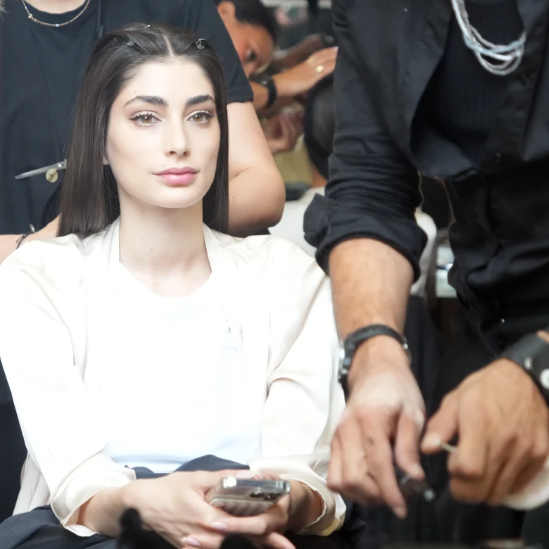 tony ward haute couture fall-winter 2025-2026 backstage look 7