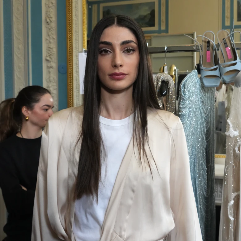 tony ward haute couture fall-winter 2025-2026 backstage look 9