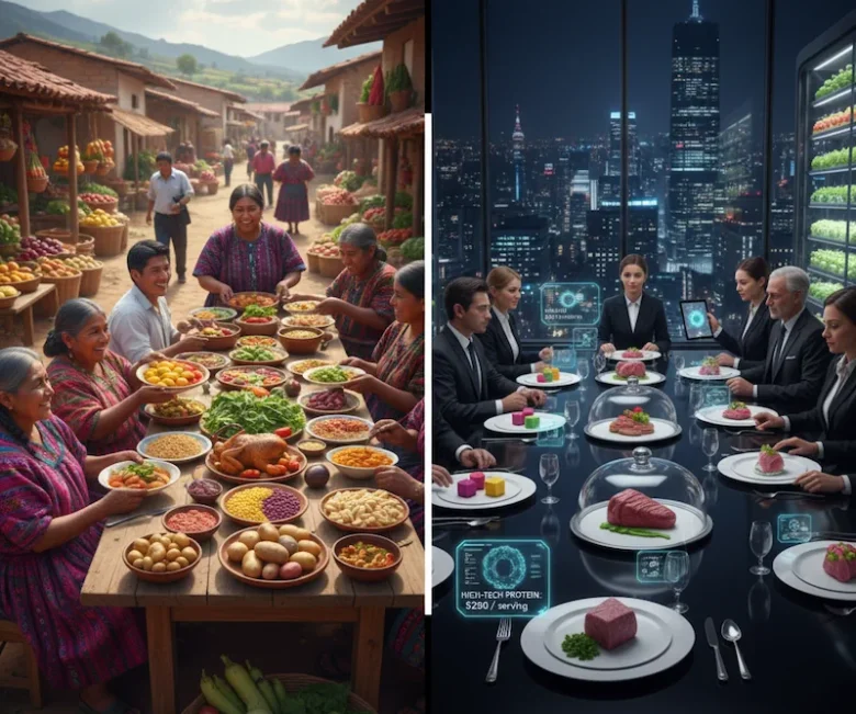 sistema alimentario FoodTech vs alimentación natural